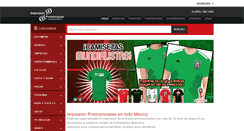 Desktop Screenshot of impresionpromocional.com